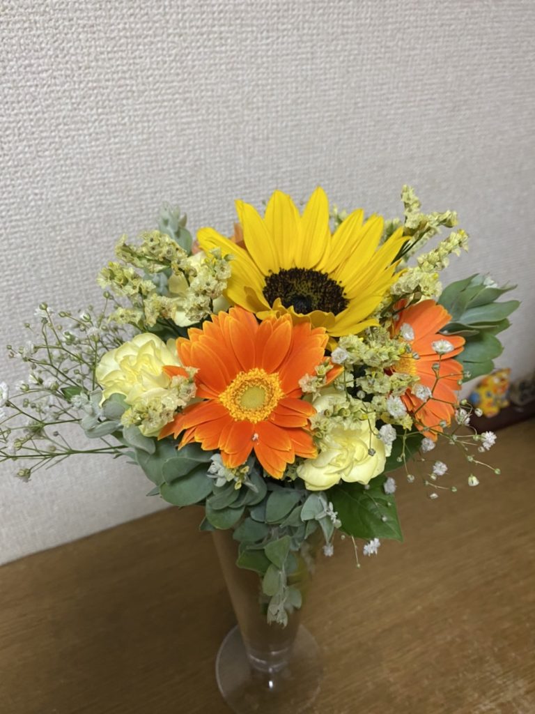 花の写真（黄色）